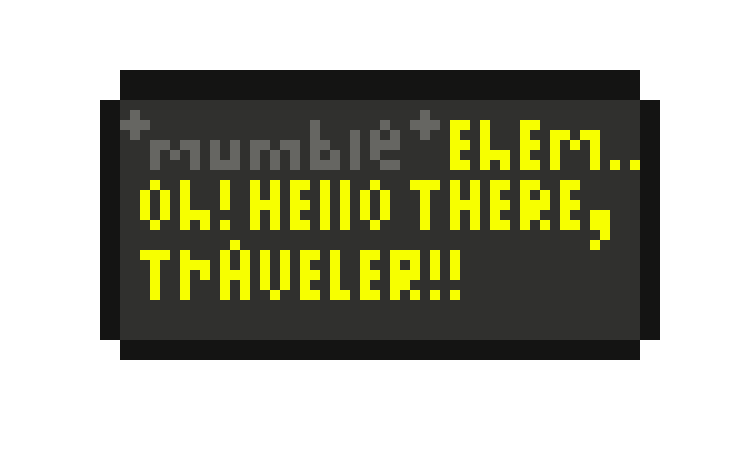 [daea70] hello traveler