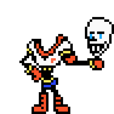 [0caecc] Deltarune papyrus hurt