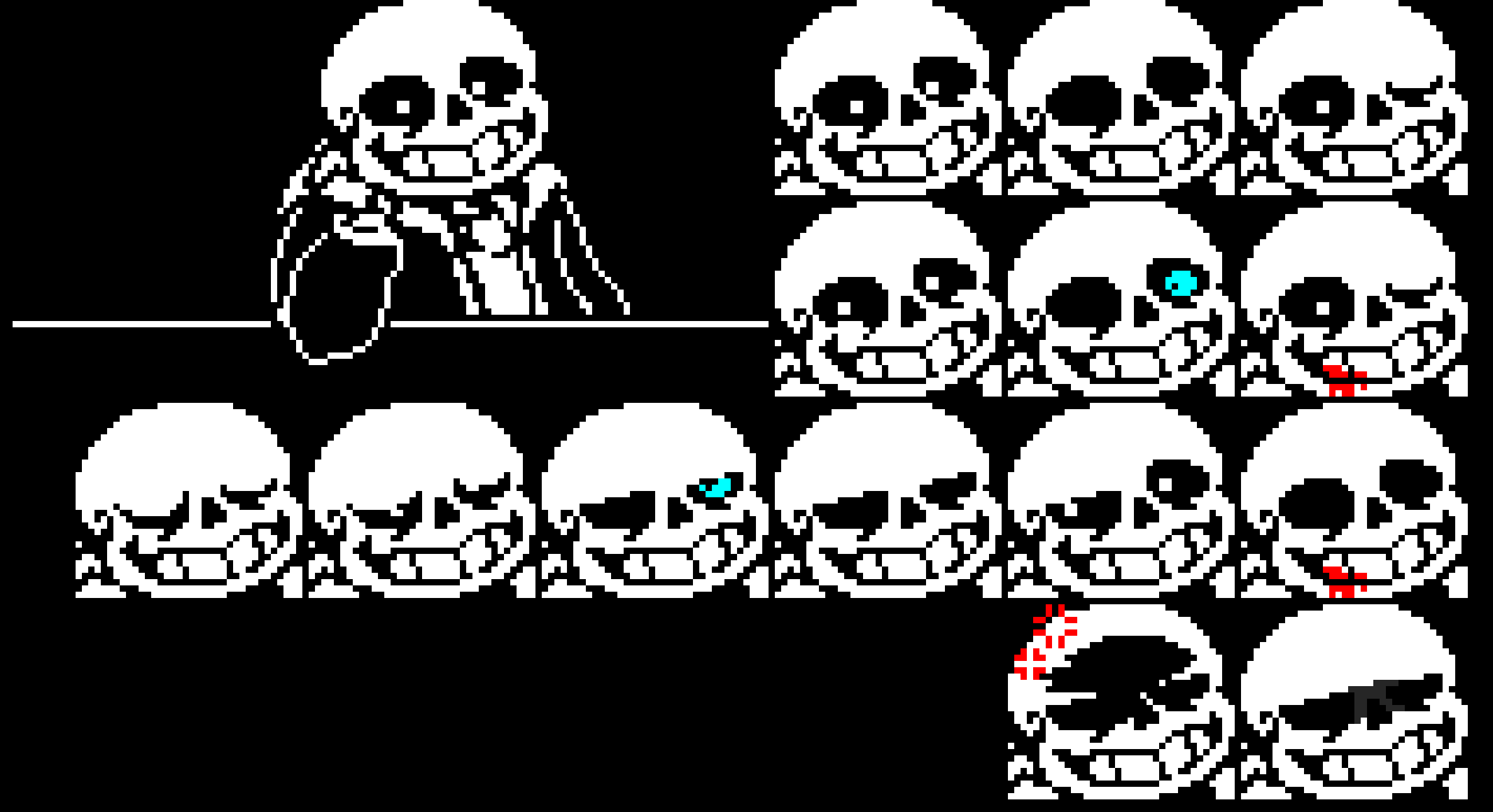 Fact, palette done... I would do the other arms, for him but no...