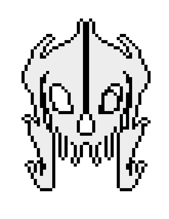 Gaster blaster Firing With Outline