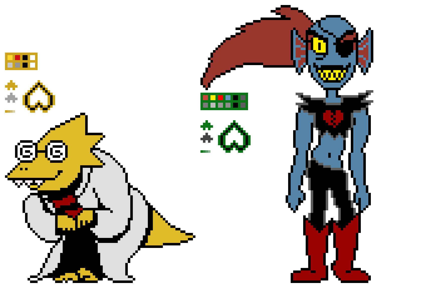[9664c4] UF Alphys BITCH and UF Undyne nugger 