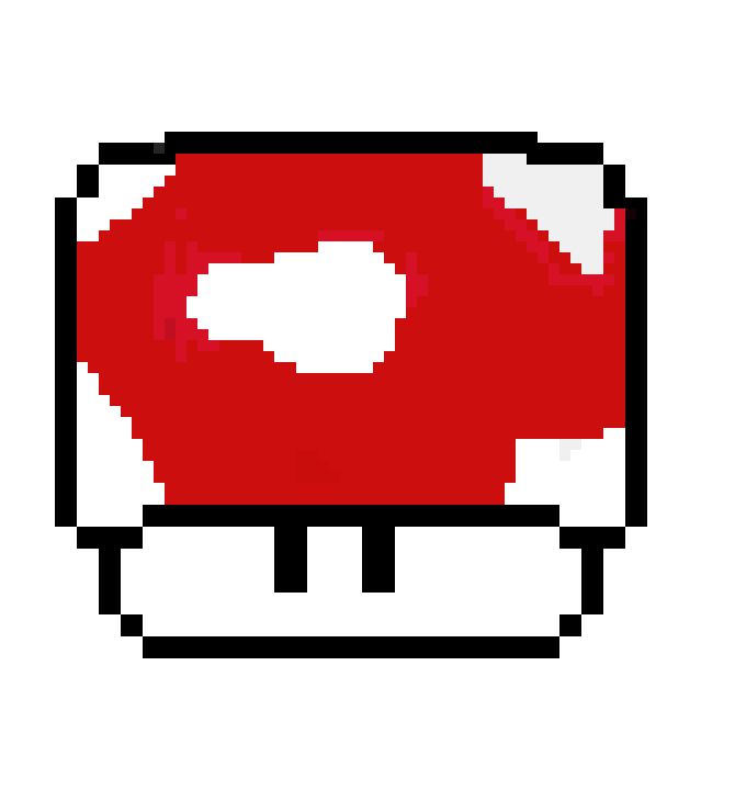 [9664c4] pixel mushroom