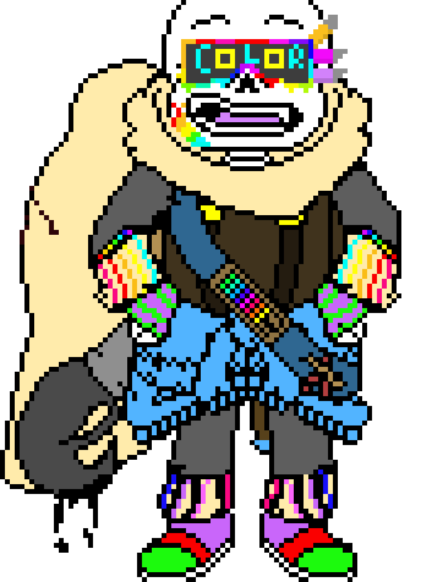 fixing the leg *