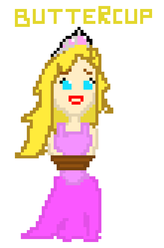 [9664c4] Princess buttercup(happy but still kidnapped)