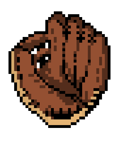 [7d81ec] baseball glove
