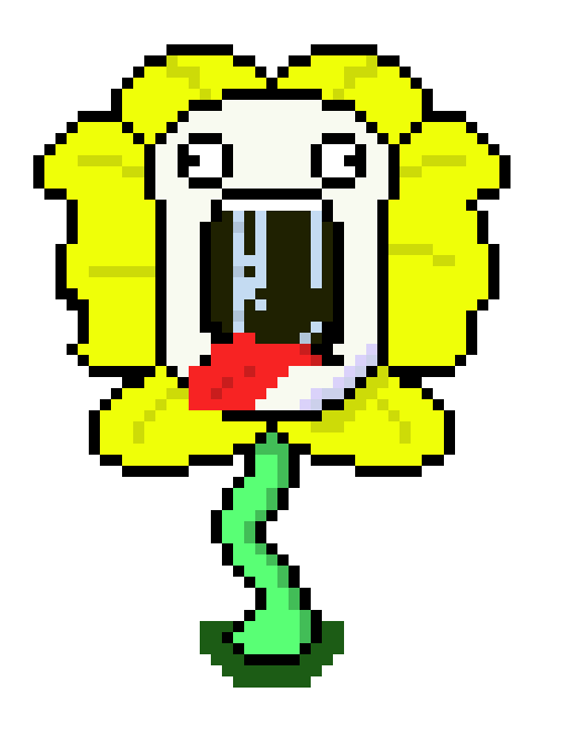 [9664c4] Flowery screaming : made by Donut_Panda