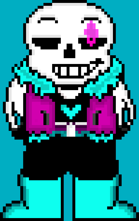 [9664c4] UL Sans battle sprite V2 frame four