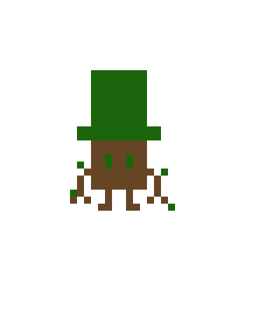 [8d622f] funky lil tree man