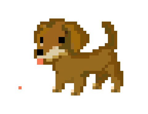 [9664c4] Pixel dog 