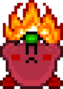 [0b725f] Fire Kirby