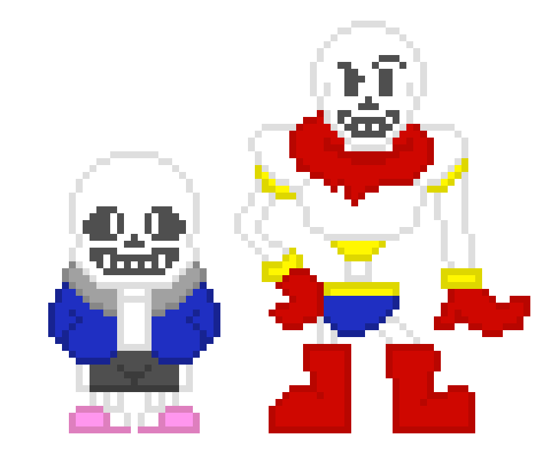 sans and papyrus!