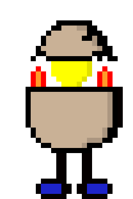 [f5c037] Shiny Sarchick Back