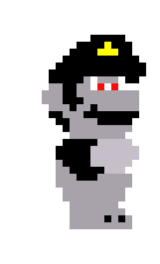 [9664c4] 16-Bit Mario Robot- very angry