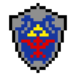 pxl zelda schild