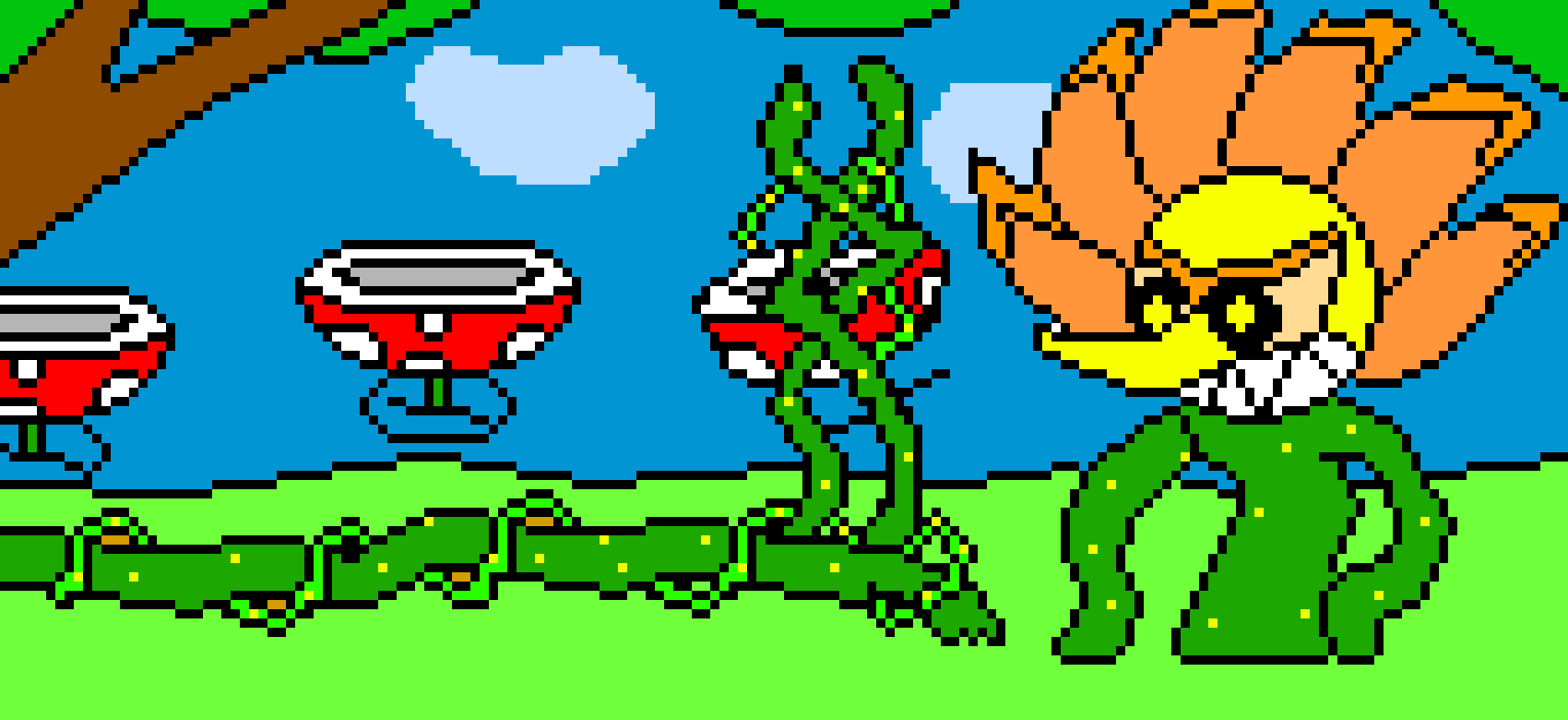 [9664c4] (cuphead) cagney carnation phase 2
