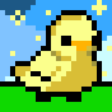 [ff53ff] Cute Night Duckling