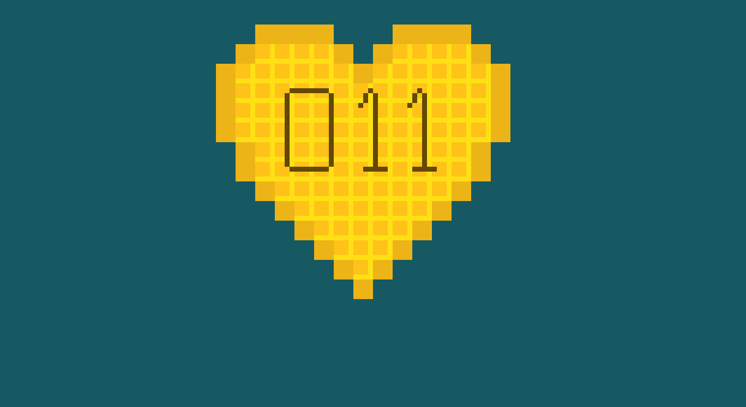 [1fe826] Eleven Stranger Things Heart