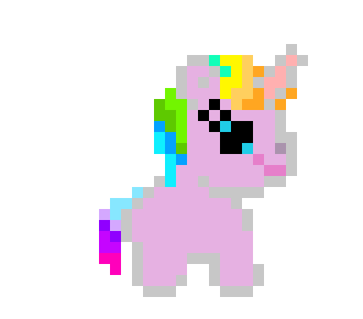 [9664c4] unicorn named rainbow