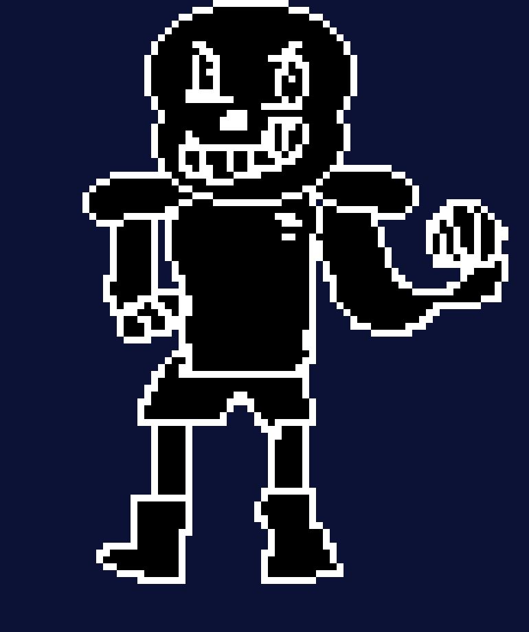 [9664c4] Underswap - Blueberry!Sans Battle Sprite