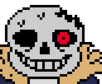 *walking aound and sees demented*huh...is hat an alternate me??*walks up to him*uh...heya-horror!sans(rainbowfox2011