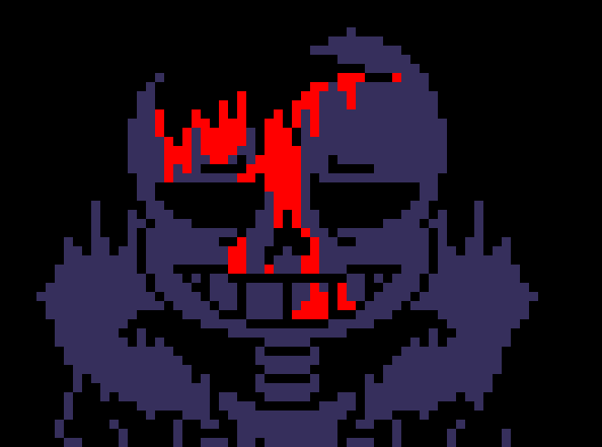 [7ce906] *(He'd just whack lust with a random baton.) -HorrorTale Sans