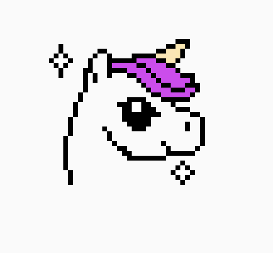 [9664c4] Unicorn Art