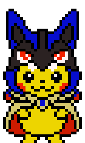 [9664c4] Lucario Pikachu