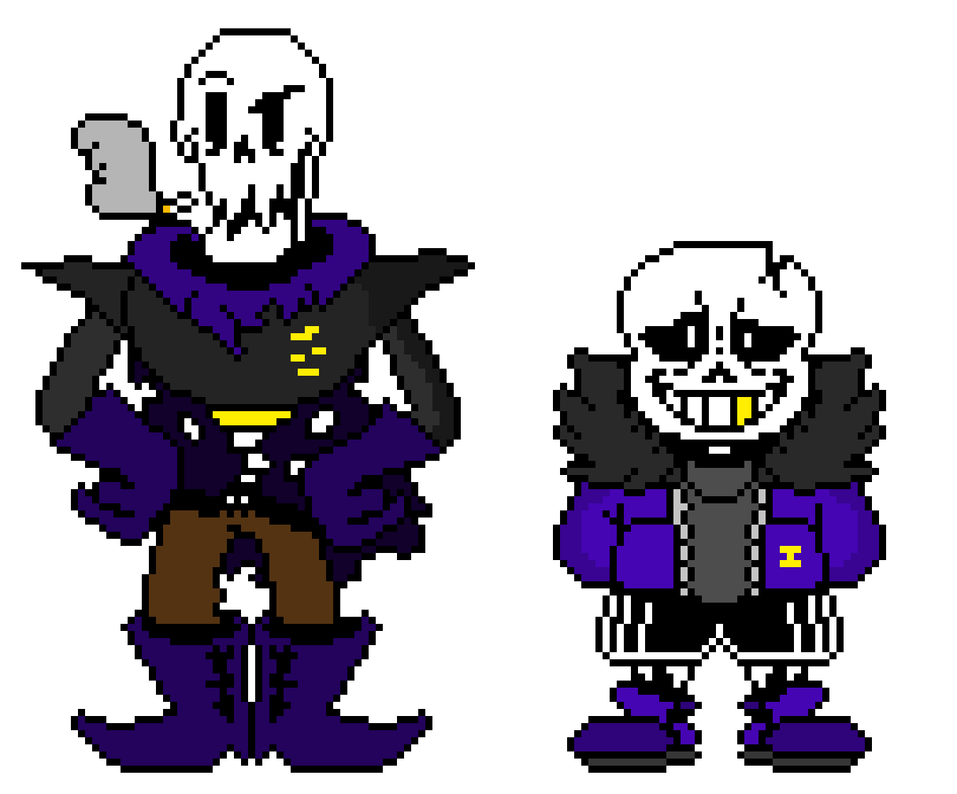 Danger! Underfell - Sansy & Papyrus (All themes in desc)