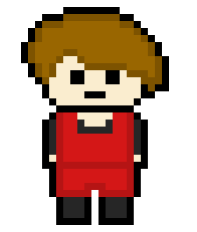 [b5e47b] Danganronpa Pixel Sprite Base