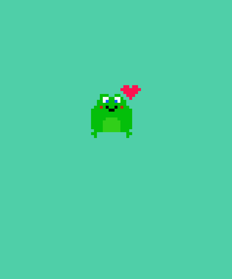 [db82dd] frog Sticker