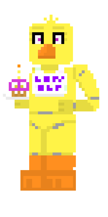 [3db459] chica model left