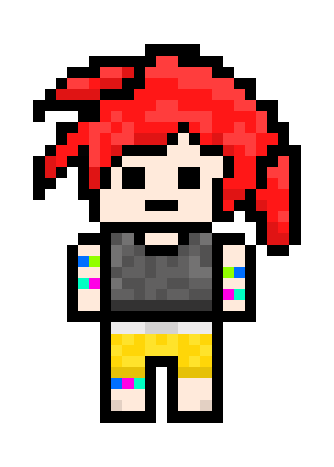 [f73a7a] Danganronpa Pixel Sprite Base