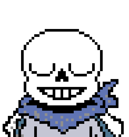 [b9de0d] .......... - (dusttrust) Sans The skeleton