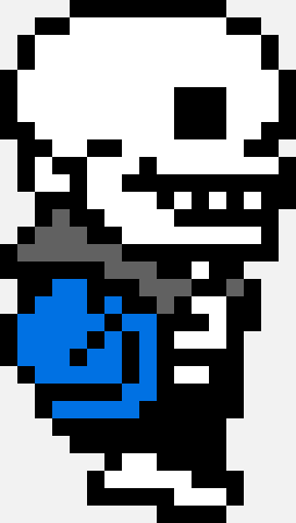 [ea8bdd] UnderTale - Sans sprite sheet(isaac)a11