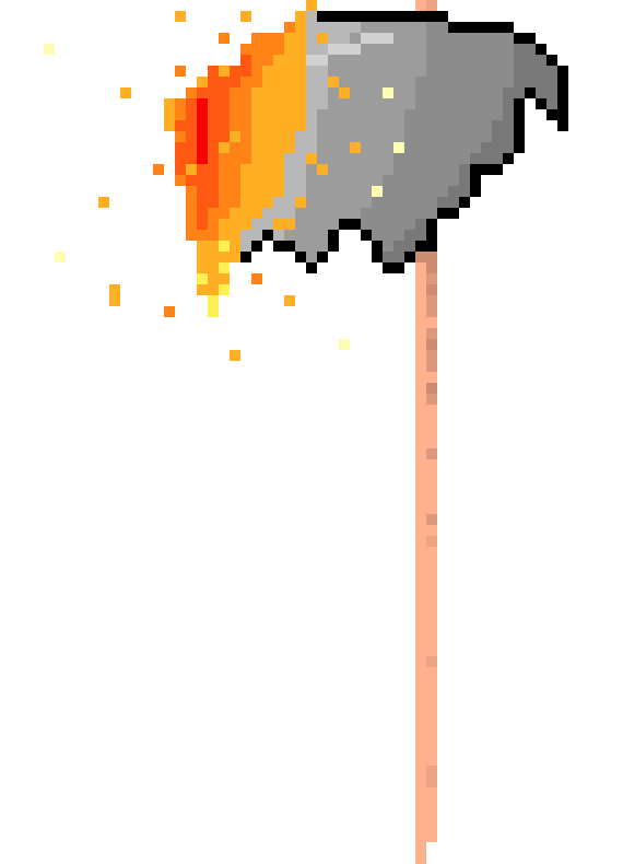[9664c4] Doom's Fiery Battleaxe