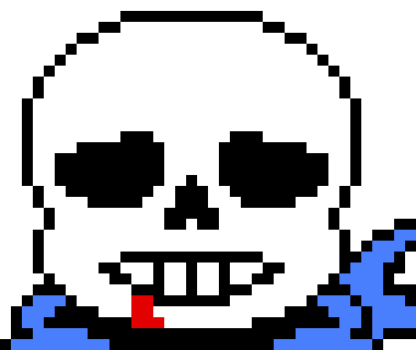[b9de0d] WAIT THE COOKIE I ATE....HAD NO SUGAR! *DIES* - (underswap) Sans The  skeleton