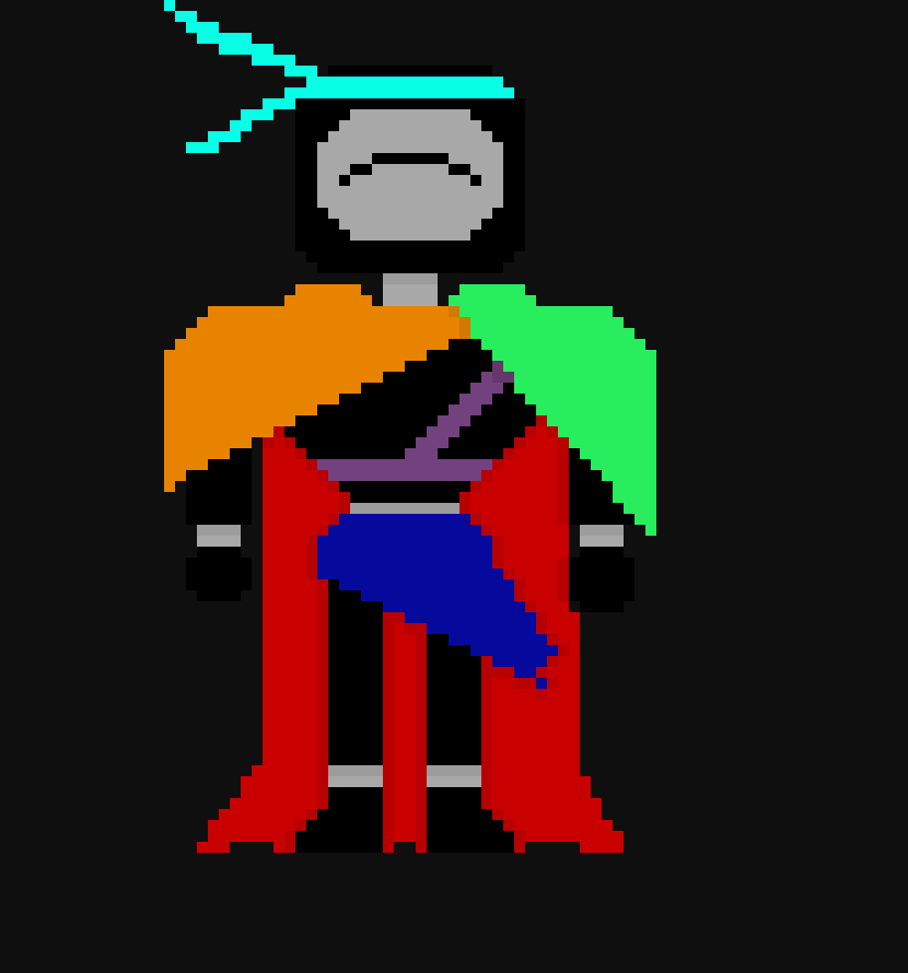 [2fcb16] *He chills at his base,Humming*
