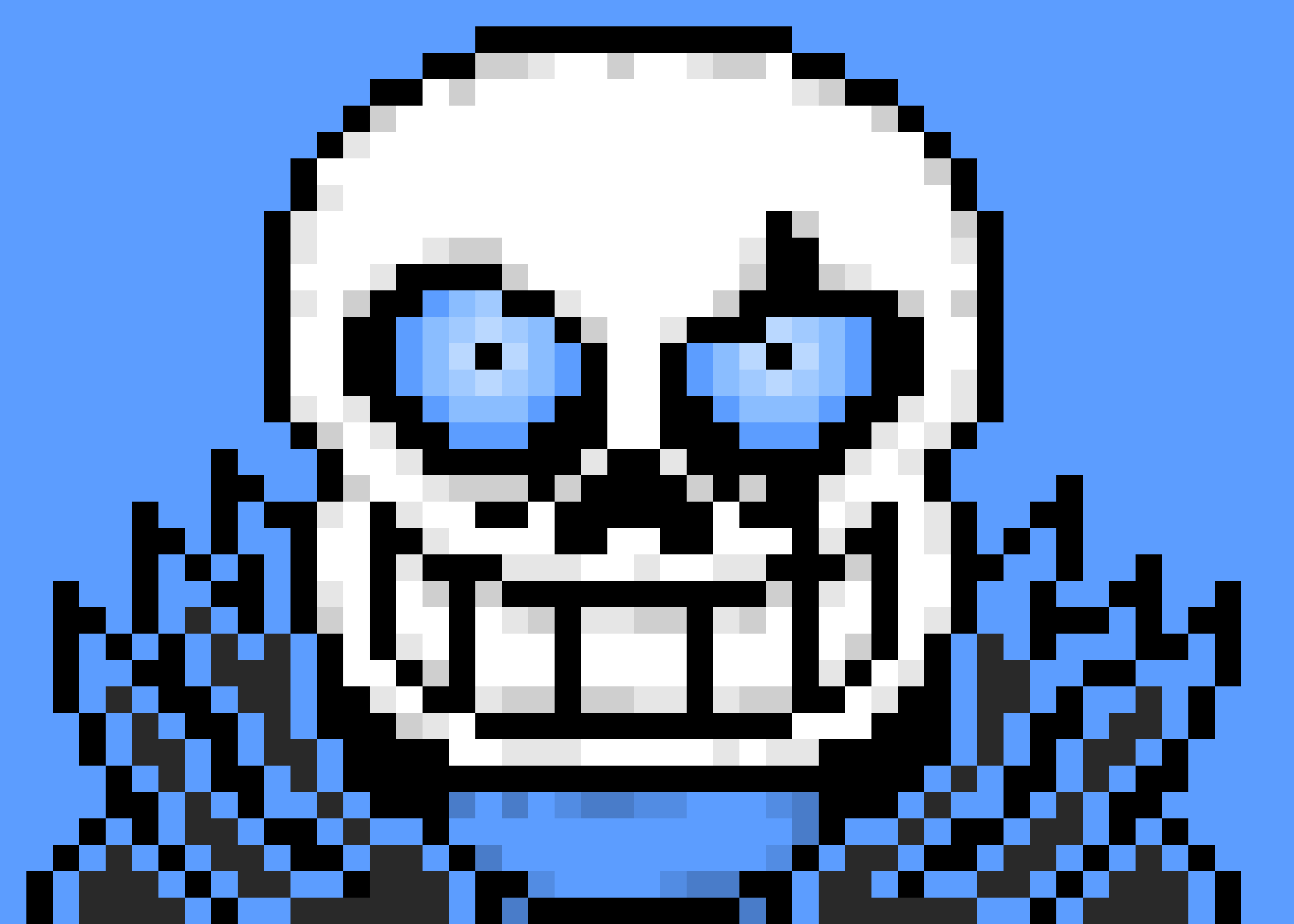 Neon!Sans The Skeleton - (Neon!Frisk's Soul) - [New Profile Picture!] By Neon!Gamer