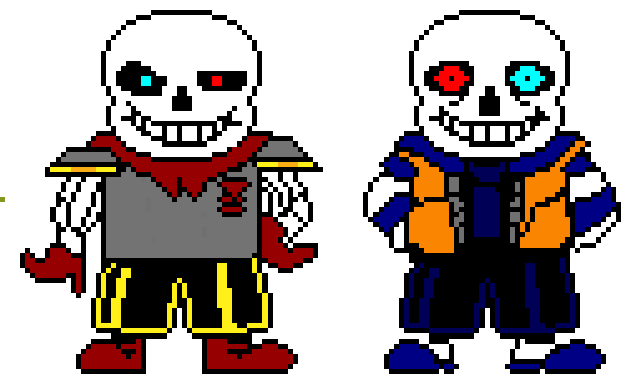 [9664c4] SPACE SANS AND SWAP SANS SPRITE