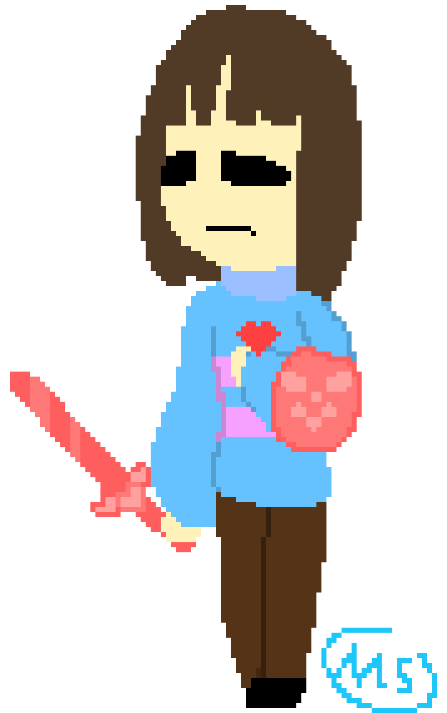[9664c4] Glitchtale Frisk