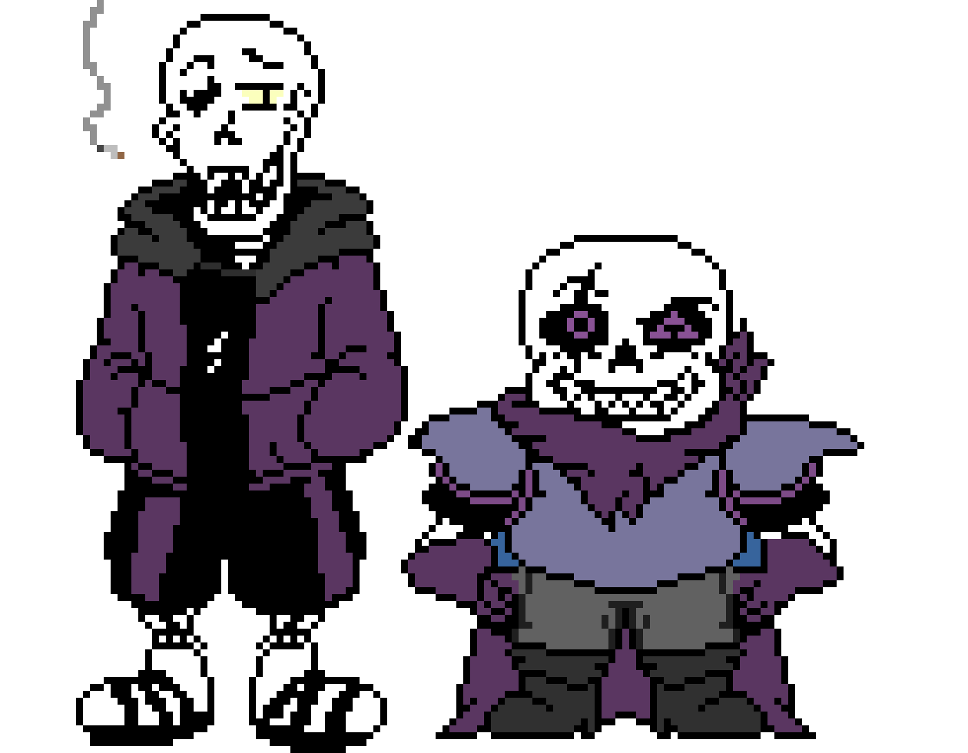swapfell Sans and Papyrus