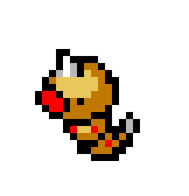 Weedle Pixel Art (Pokemon)