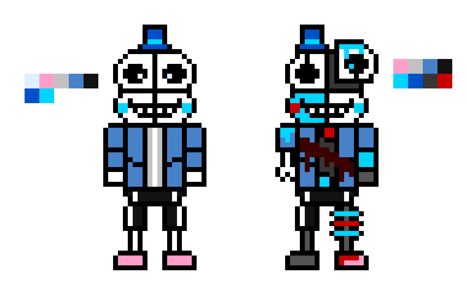 [ee9605] Funtime And Scrap Sans