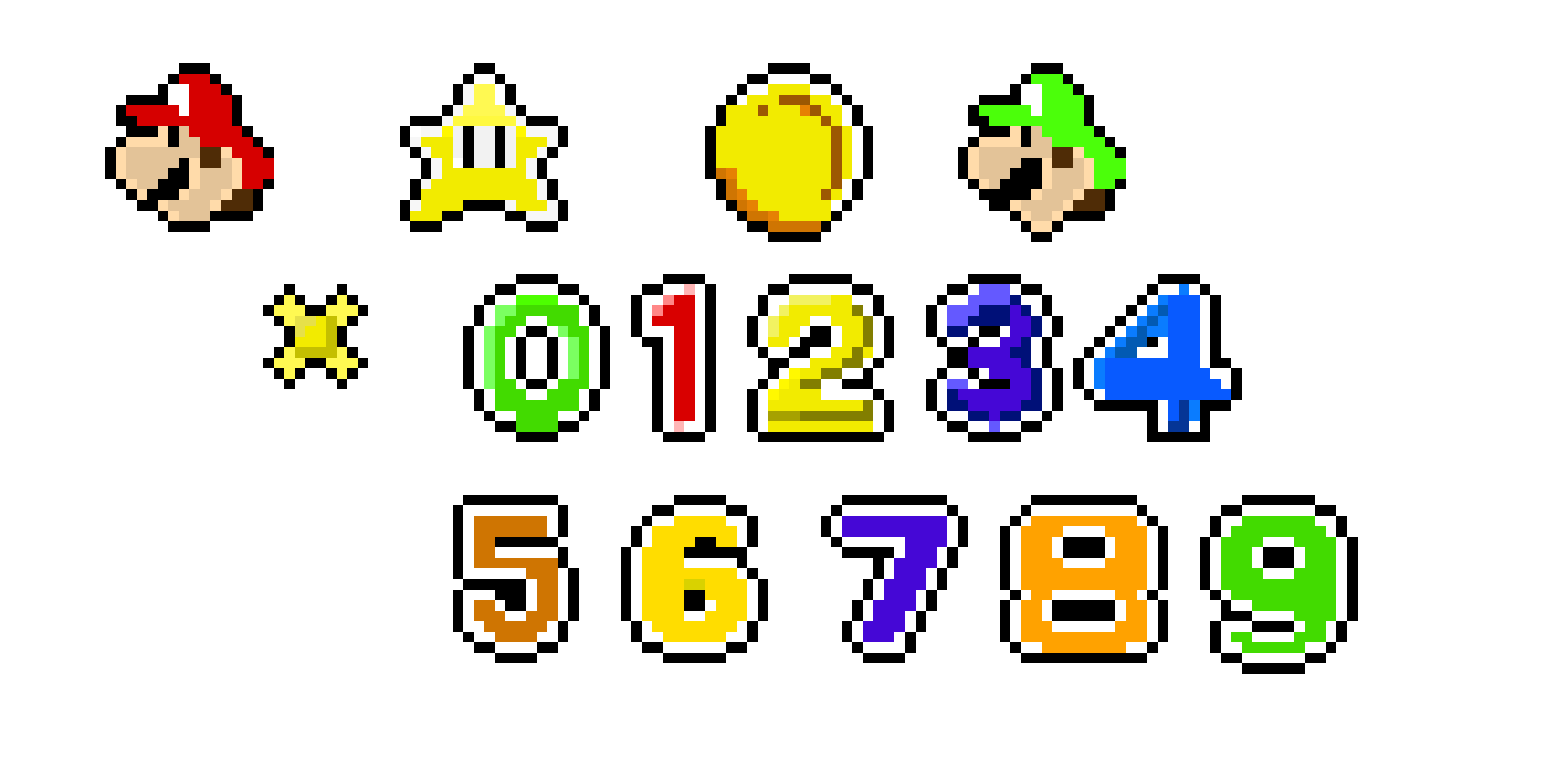 SM64 Beta HUD Recreations (REMADE)
