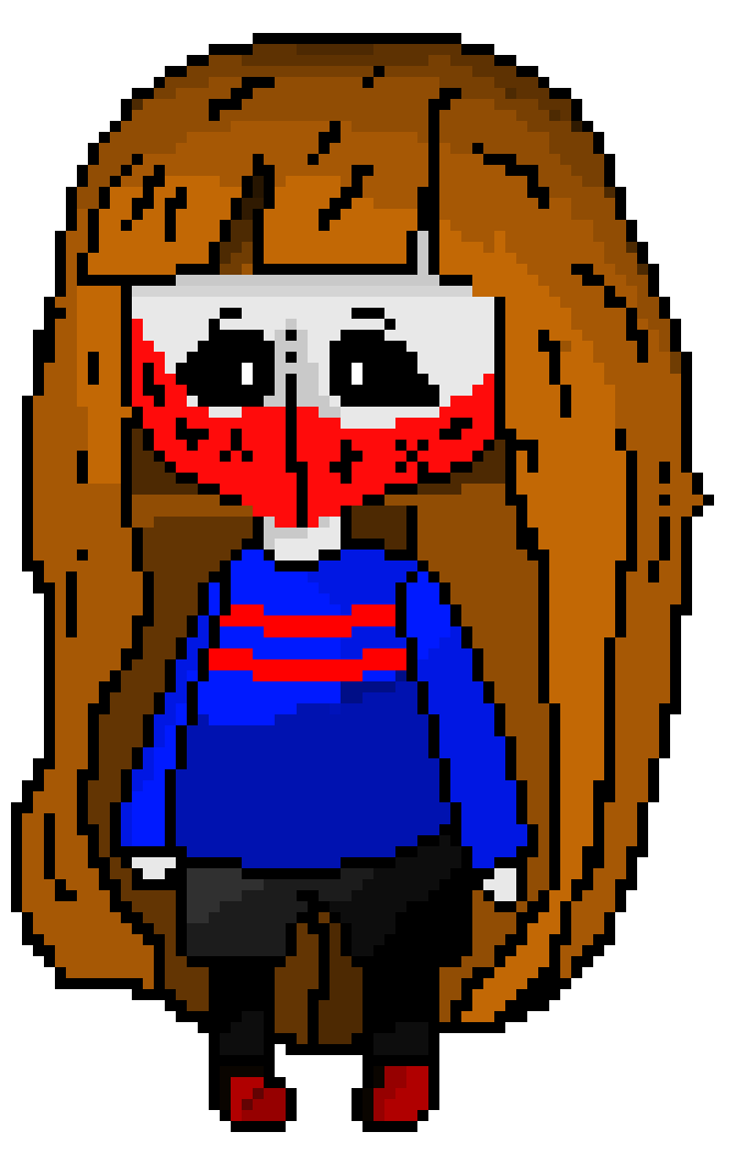 [2fbf6b] -her eyes glow red and blue- light... hello?