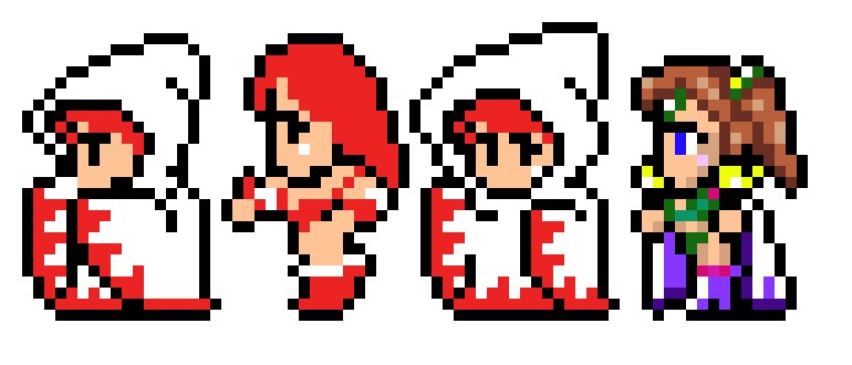 [d40303] White Mages 1-4