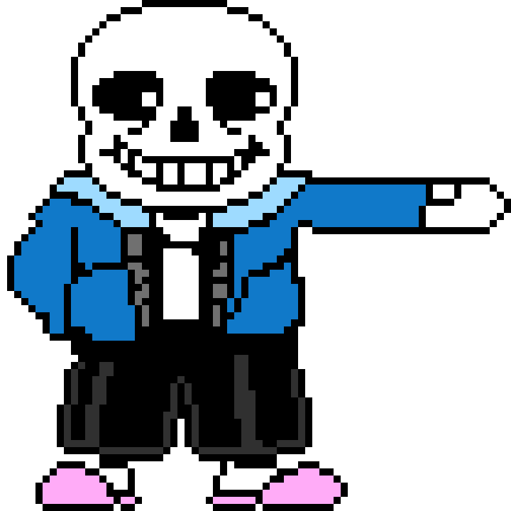 Sans Sprite attack