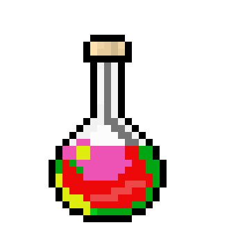 [7adab9] Pixel Art Potion