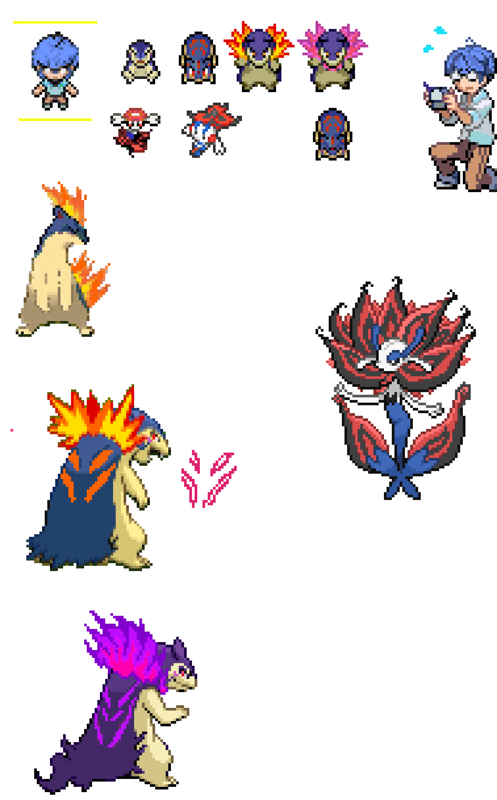 [73d80a] all pokemon sprites