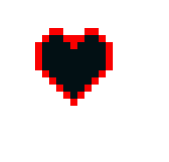 Undertale soul sprite